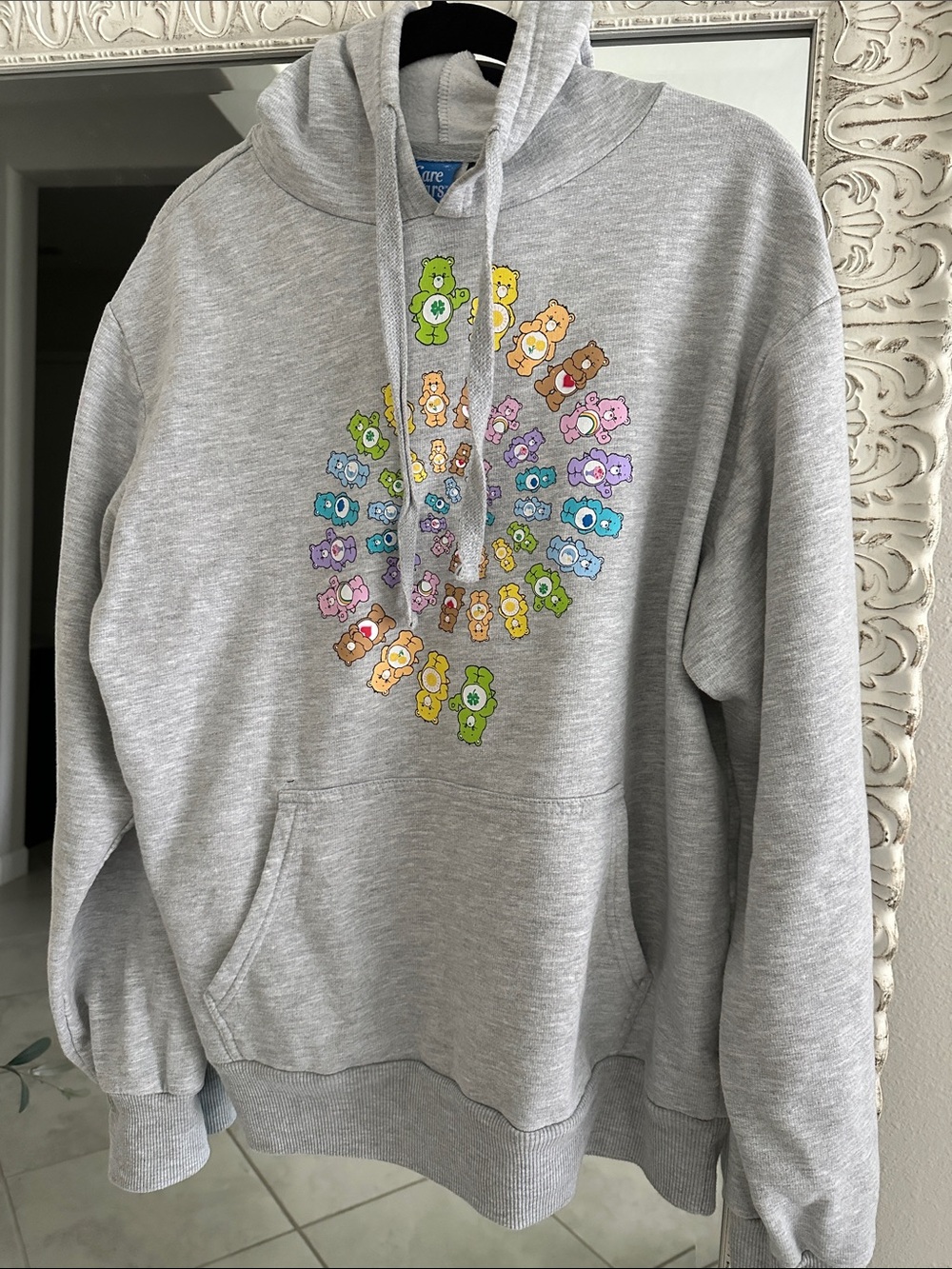 Care Bears Gray Hoodie Care Bears Graphics - Picture 1 of 4